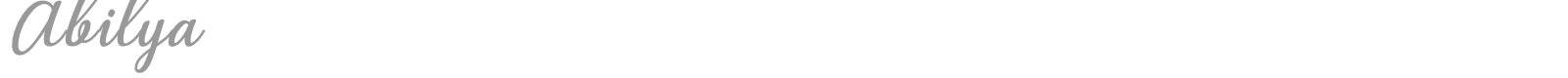 Abilya font preview
